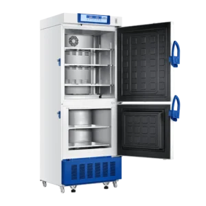 Combined Refrigerator and Freezer with Spark-free Interior
